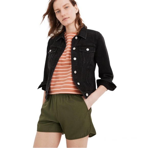 Madewell Pants - Madewell Pull On Shorts Desert Olive Green Large
